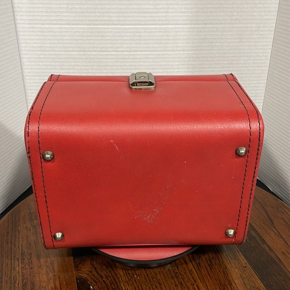 Vintage train cosmetic bag - Picture 7 of 12